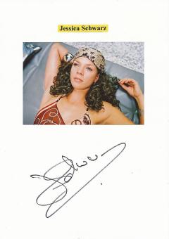 Jessica Schwarz   Film & TV Autogramm Karte original signiert 