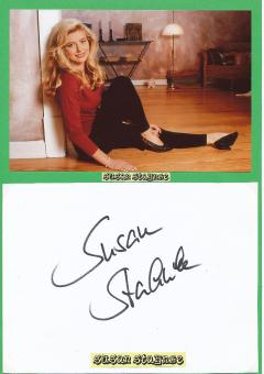 Susan Stahnke   TV Autogramm Karte original signiert 