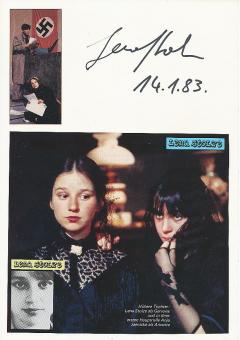 Lena Stolze   Film & TV Autogramm Karte original signiert 