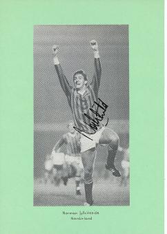 Norman Whiteside  Manchester United & Nordirland  Fußball Bild original signiert 