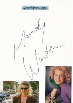 Mandy Winter  Musik  Autogramm Karte original signiert 