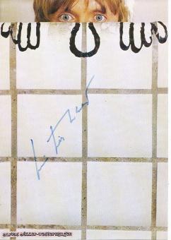 Marius Müller Westernhagen  Musik  Autogrammkarte original signiert 