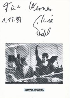 Silvia Seidel † 2012  Film &  TV Autogramm Karte original signiert 