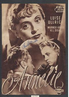 Luise Ullrich † 1985  Film & TV Autogramm Bild original signiert 