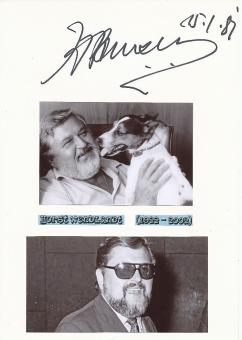 Horst Wendlandt † 2002  Produzent  Film &  TV Autogramm Karte original signiert 