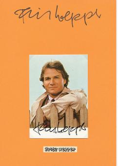 2  x  Fritz Wepper  Film  & TV Autogrammkarte + Karte original signiert 