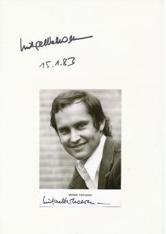 2  x  Michael Verhoeven  Film  & TV Autogrammkarte + Karte original signiert 