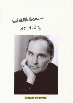 Michael Verhoeven   Film &  TV Autogramm Karte original signiert 