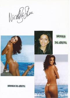 Nicole Da Silva   Film &  TV Autogramm Karte original signiert 