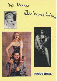 Barbara Sukowa   Film &  TV Autogramm Karte original signiert 