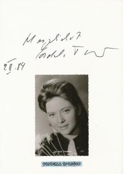 Cordula Trantow   Film &  TV Autogramm Karte original signiert 