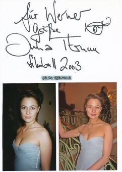 Julia Thurnau  Film &  TV Autogramm Karte original signiert 