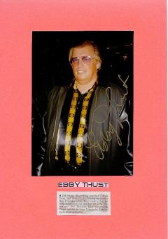 Eberhard "Ebby" Thust  Boxen Promoter  Autogramm Foto original signiert 