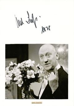 Karl Lieffen † 2002  Film &  TV Autogramm Karte original signiert 