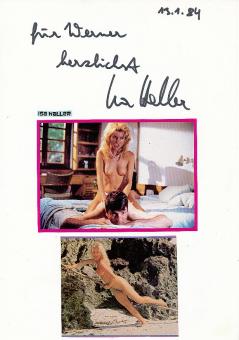 Isa Haller  Nackt  Film &  TV Autogramm Karte original signiert 