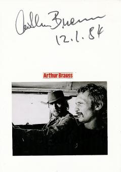 Arthur Brauss  Film &  TV Autogramm Karte original signiert 