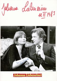 Herbert Bötticher † 2008 & Johanna Liebeneiner  Film &  TV  Autogramm Foto + Karte   original signiert 