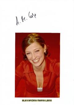 Alexandra Maria Lara  Film &  TV Autogramm Karte original signiert 