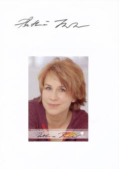 2  x  Bettina Kupfer  Film & TV  Autogrammkarte + Karte   original signiert 