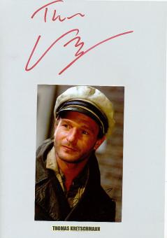 2  x  Thomas Kretschmann  Film &  TV  Autogramm Foto + Karte   original signiert 
