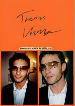 Thomas Kretschmann  Film &  TV Autogramm Karte original signiert 