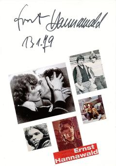 Ernst Hannawald  Film &  TV Autogramm Karte original signiert 