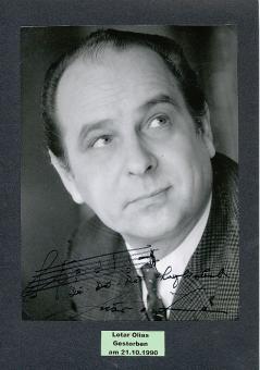 Lotar Olias † 1990  Noten von Komponist  Musik Autogramm Foto original signiert 