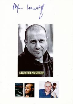 Stephan Krawczyk   Schriftsteller & Musik  Autogramm Karte original signiert 