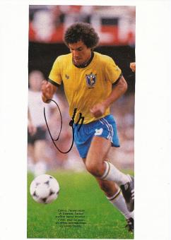 Careca  Brasilien WM 1990  Fußball Autogramm Bild  original signiert 