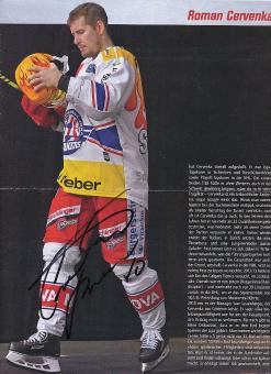 Roman Cervenka   Tschechien Eishockey  Autogramm Bild original signiert 