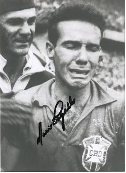 Mario Zagallo Brasilien Weltmeister WM 1958 + 1962  Fußball  Autogramm Foto  original signiert 