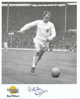 Ray Wilson † 2018 England Weltmeister WM 1966  Fußball Autogrammkarte original signiert 