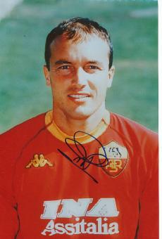 Abel Balbo   AS Rom  Fußball Autogramm 30 x 20 cm Foto original signiert 