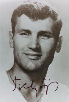 Lajos Tichy † 1999  Ungarn  WM 1958   Fußball Autogramm 30 x 20 cm Foto original signiert 