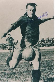 Aleksandar Atanackovic † 2005 Jugoslawien WM 1950  Fußball Autogramm 30 x 20 cm Foto original signiert 
