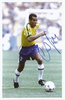 Cafu  Brasilien Weltmeister WM 1994 + 2002   Fußball  Autogramm Foto  original signiert 