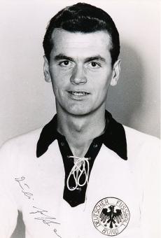 Rudi Hoffmann † 2008  DFB  WM 1966  Fußball Autogramm 30 x 20 cm Foto original signiert 