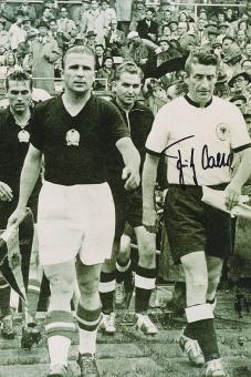 Fritz Walter † 2002  DFB  Weltmeister WM 1954  Fußball Autogramm 20 x 30 cm Foto original signiert 