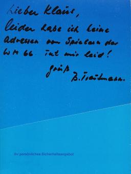 Bert Trautmann † 2013  Manchester City  Legende  Fußball Autogramm Karte original signiert 