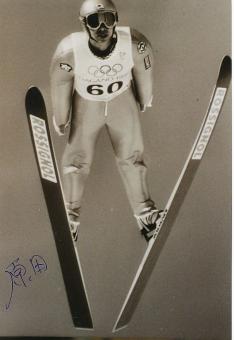 Noriaki Kasai  Japan  Skispringen  Autogramm 30 x 20 cm Foto  original signiert 