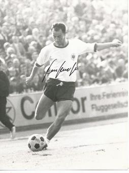 Fahrudin Jusufi † 2019  Eintracht Frankfurt  &  Jugoslawien WM 1962  Fußball Autogramm  17 x 22 cm Foto original signiert 