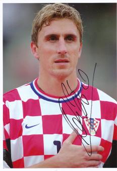 Alen Boksic  Kroatien   Fußball Autogramm  30 x 20 cm Foto original signiert 