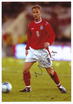 Nicky Butt  England  Fußball Autogramm 30 x 20 cm Foto original signiert 