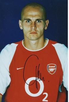 Pascal Cyan  FC Arsenal London  Fußball Autogramm 30 x 20 cm Foto original signiert 