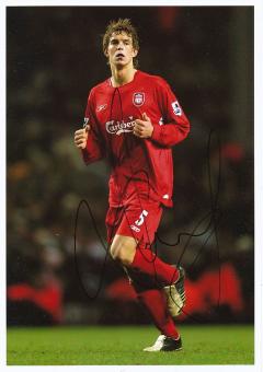 Daniel Agger  FC Liverpool  Fußball Autogramm 30 x 20 cm Foto original signiert 