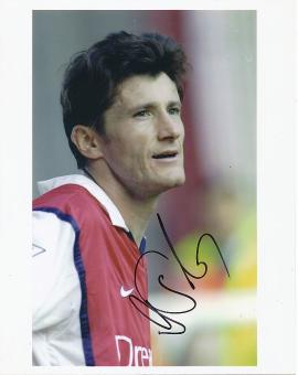 Davor Suker  FC Arsenal London  Fußball Autogramm 25 x 20 cm Foto original signiert 