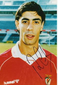 Rui Costa  Benfica Lissabon  Fußball Autogramm 30 x 20 cm Foto original signiert 