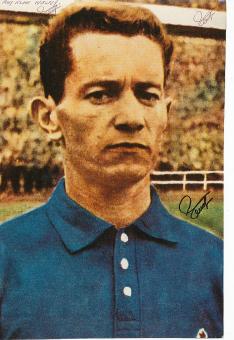 Armand Penverne † 2012  Frankreich WM 1958  Fußball Autogramm 30 x 20 cm Foto original signiert 
