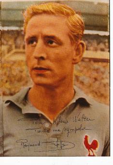 Raymond Kopa † 2017  Frankreich WM 1958  Fußball Autogramm 28 x 20 cm Foto original signiert 