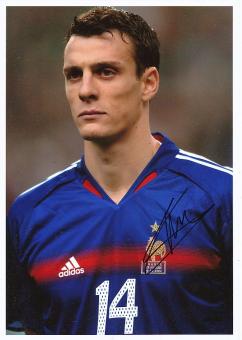 Sebastien Squillaci   Frankreich    Fußball Autogramm 30 x 20 cm Foto original signiert 